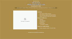 Desktop Screenshot of durandrodandgunclub.com